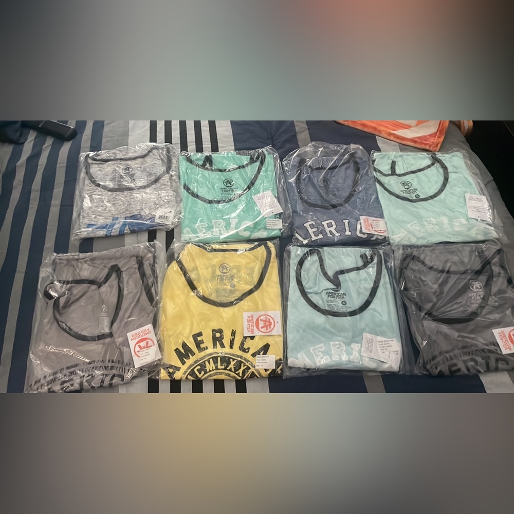 American fighter tank tops